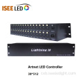 Gipangulohan ang 8 * 512ch Artnet hangtod sa DMX Controller